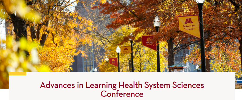 Advances In Learning Health System Sciences Banner